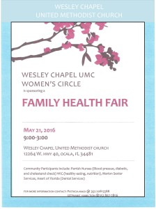 Church Health Fair2016